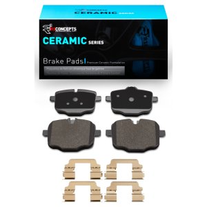 BMW 535I Brake Pads - Rear - R1 Concepts - Ceramic - `11-`19